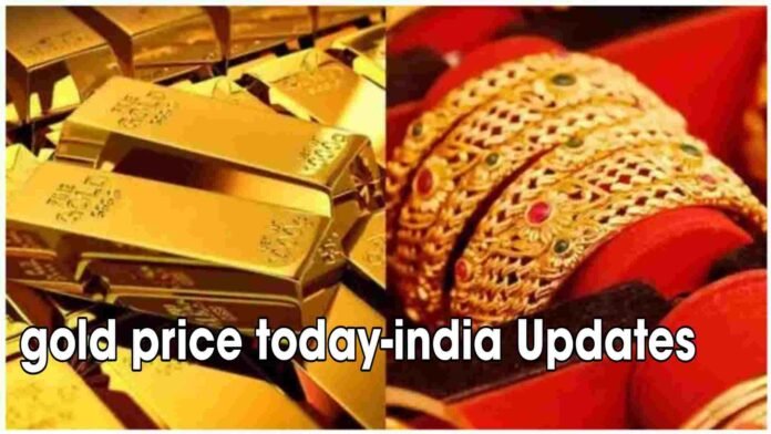 Gold price today in India shows slight decline giving relief to buyers