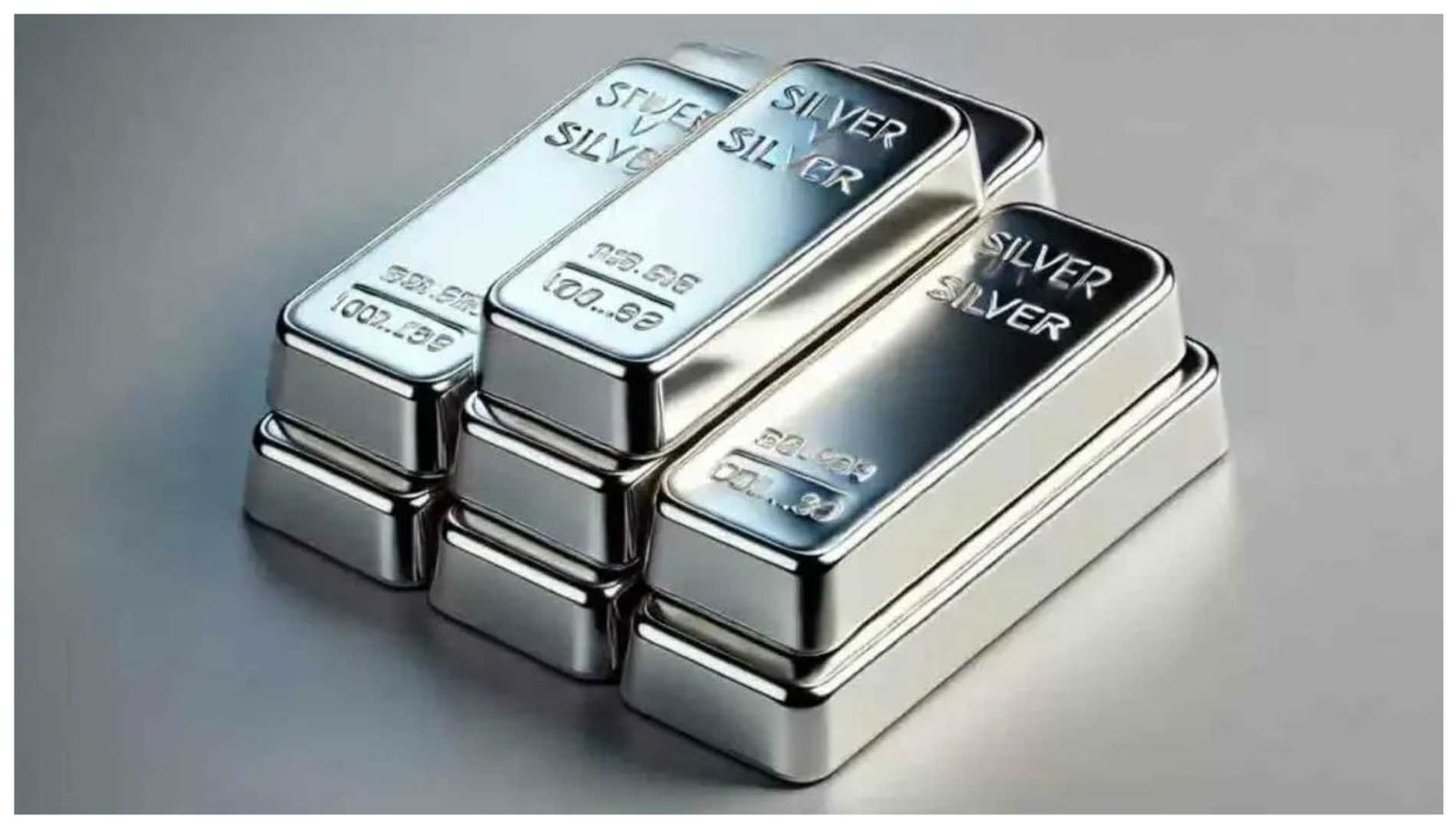 Silver jewellery and silver bars representing rising silver prices and proposed silver hallmarking in India