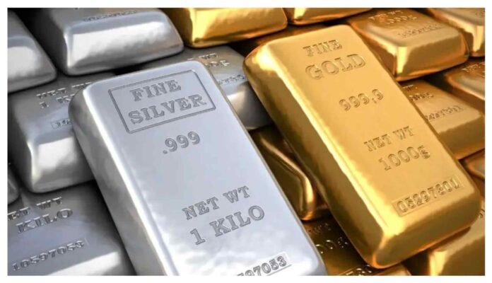 Silver jewellery and silver bars highlighting rising silver prices and proposed mandatory silver hallmarking in India