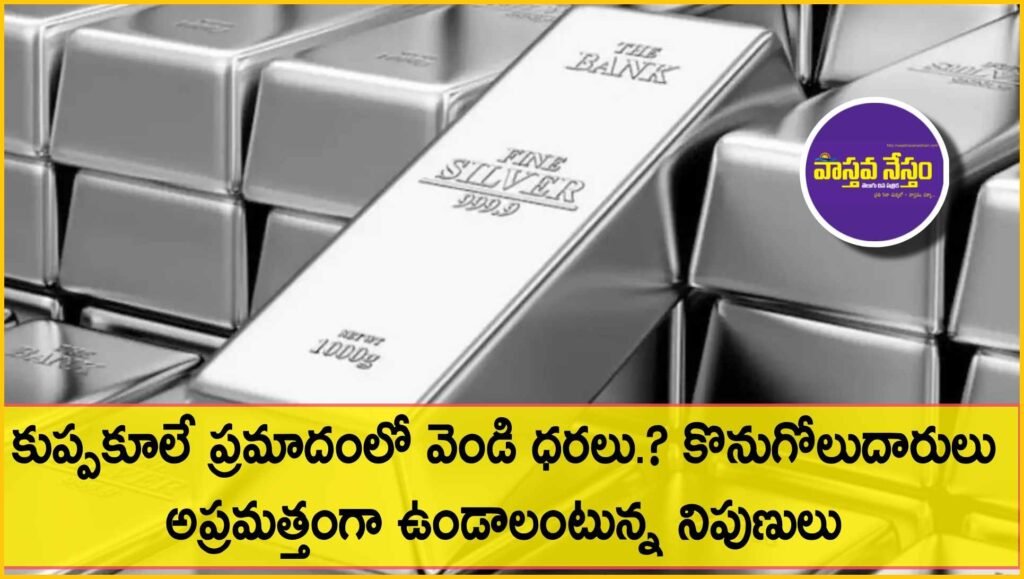 Silver Price Alert: కుప్పకూలే ప్రమాదంలో వెండి ధరలు? కొనుగోలుదారులు అప్రమత్తంగా ఉండాలంటున్న నిపుణులు