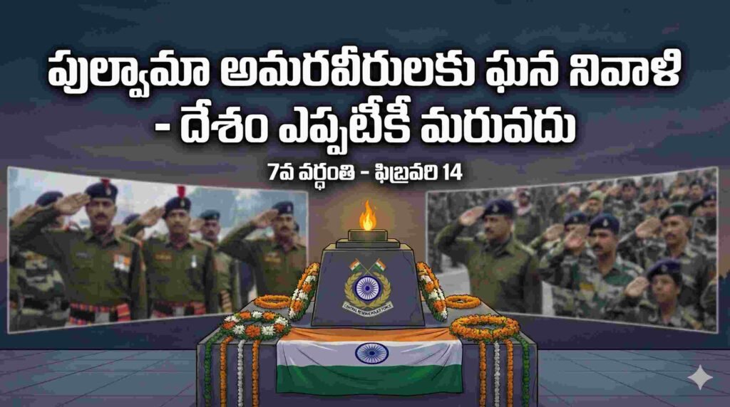 Pulwama Attack | నెత్తుటి మరకలకు నేటితో ఏడేళ్లు.. పుల్వామా అమరవీరులకు దేశం అశ్రునివాళి!