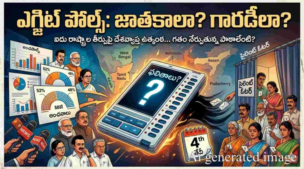 ఎగ్జిట్ పోల్స్: జాతకాలా..? గారడీలా..?