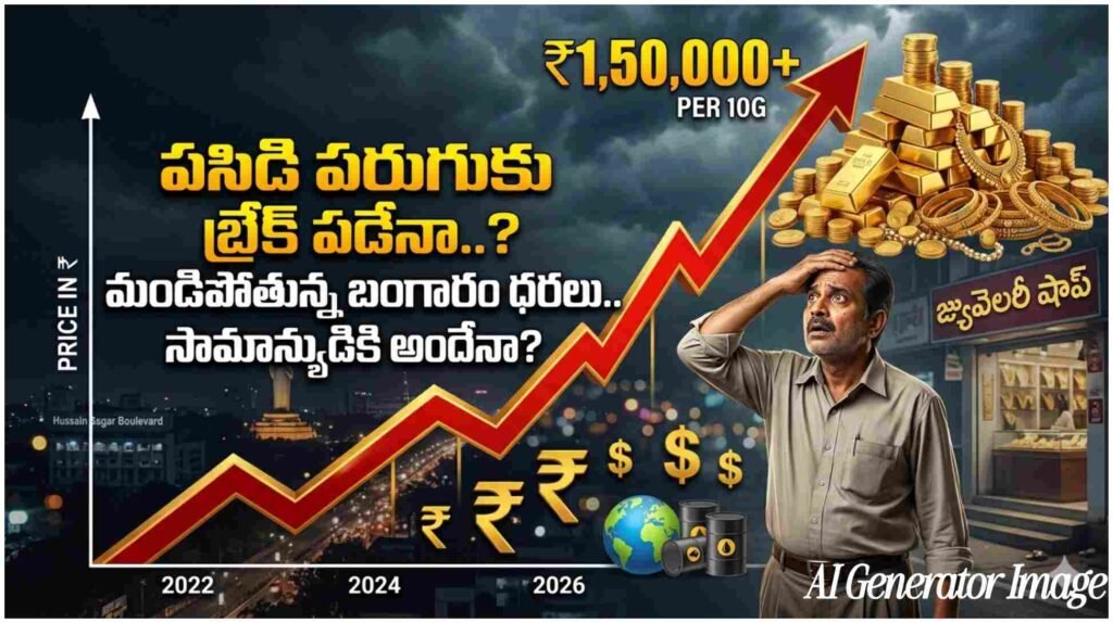 పసిడి పరుగుకు బ్రేక్ పడేనా..? మండిపోతున్న బంగారం ధరలు.. సామాన్యుడికి అందేనా..?
