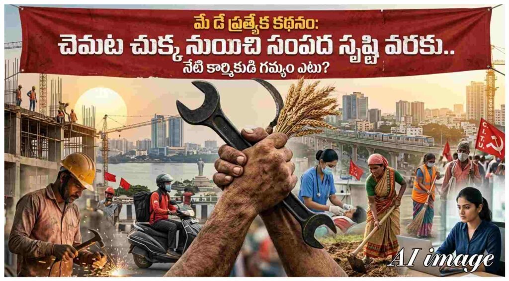 May Day: మే డే ప్రత్యేక కథనం: చెమట చుక్క నుంచి సంపద సృష్టి వరకు.. నేటి కార్మికుడి గమ్యం ఎటు..?