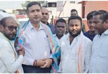 మాధాపూర్ గ్రామపంచాయతీని సందర్శించిన కలెక్టర్ రాజర్షి షా